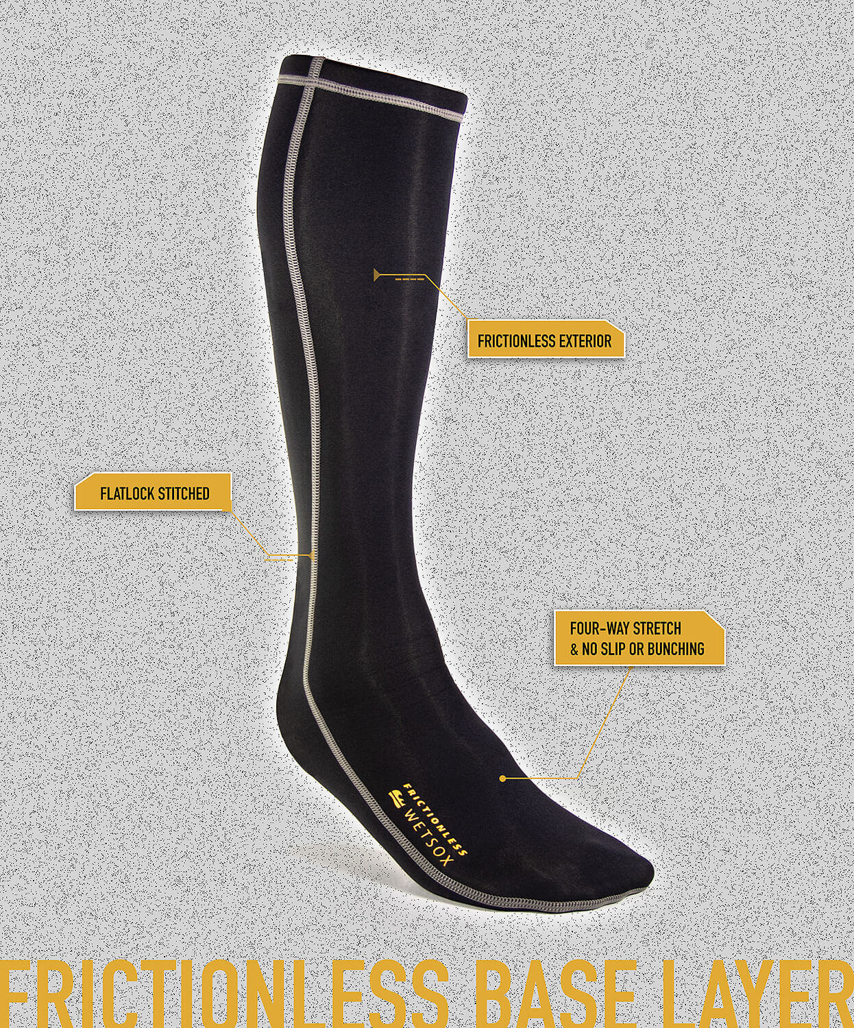 WORN Frictionless Wetsox Socks