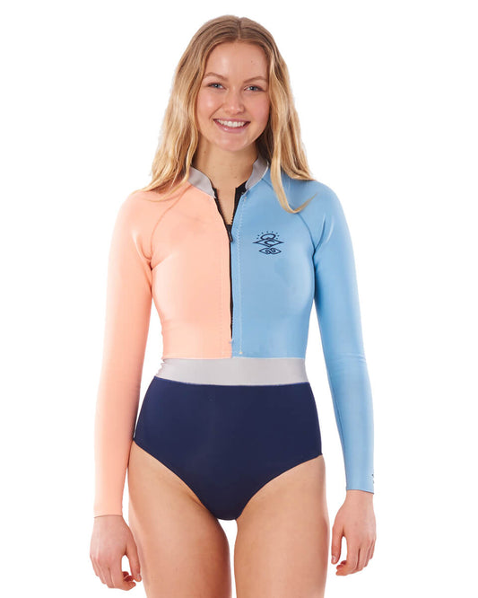 1mm Women's Rip Curl G-BOMB L/S Springsuit - Bikini Cut