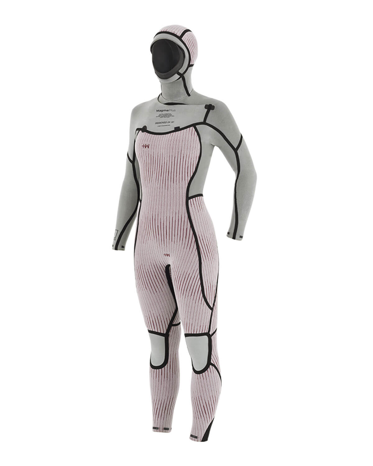 5/4/3mm Women's Manera METEOR MAGMA Hooded Fullsuit