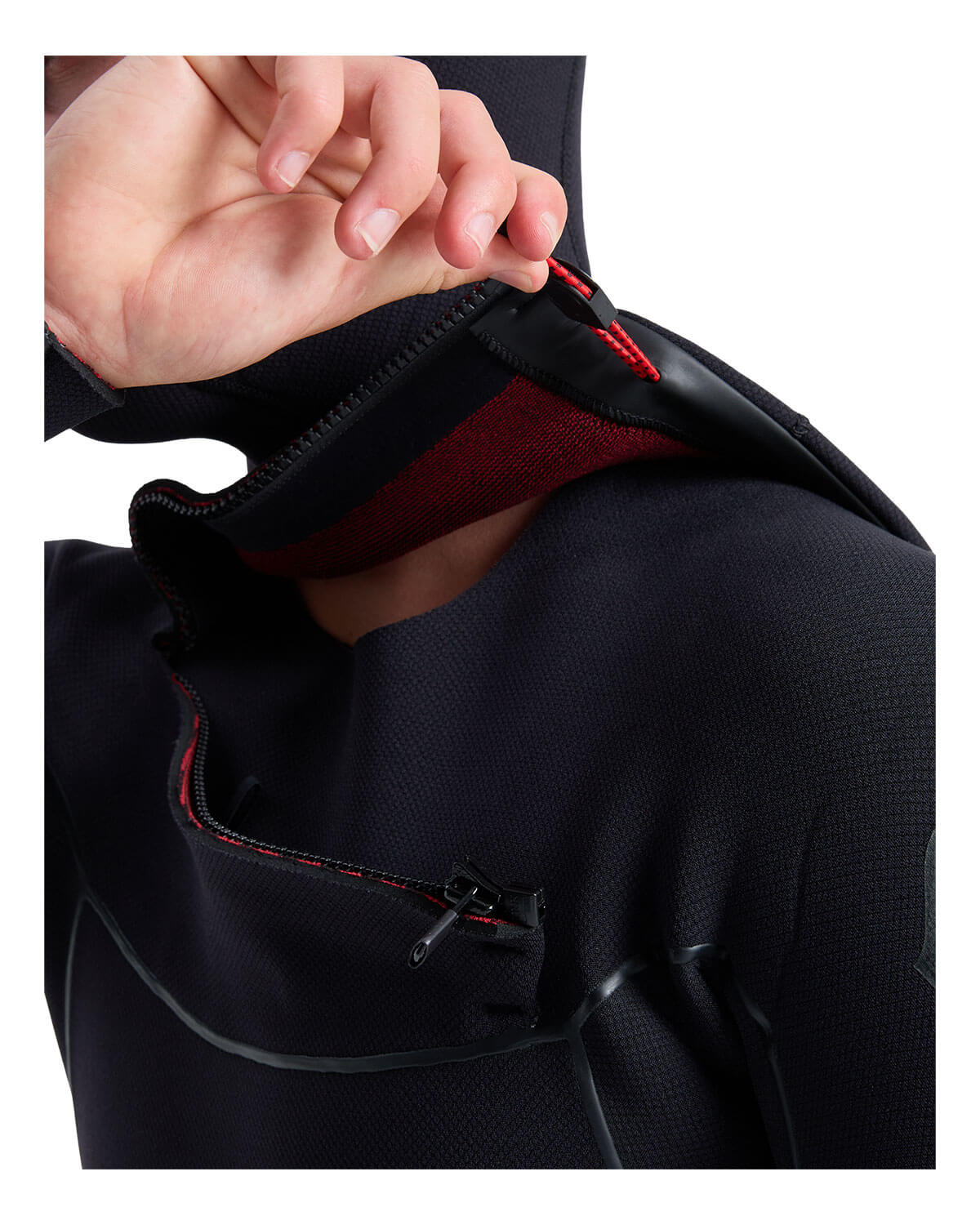 5/4/3mm Men's Quiksilver MARATHON SESSIONS Hooded Fullsuit