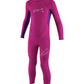 2mm Toddler's & Kid's O'Neill REACTOR 2 Full Wetsuit - Girls