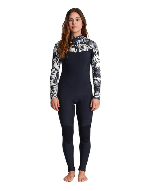 4/3mm Women's Billabong SALTY DAYZ C/Z Fullsuit