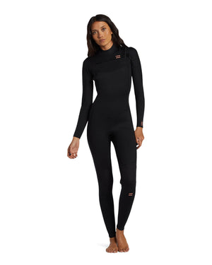 3/2mm Women's Billabong FOIL Chest Zip Fullsuit - Sealed