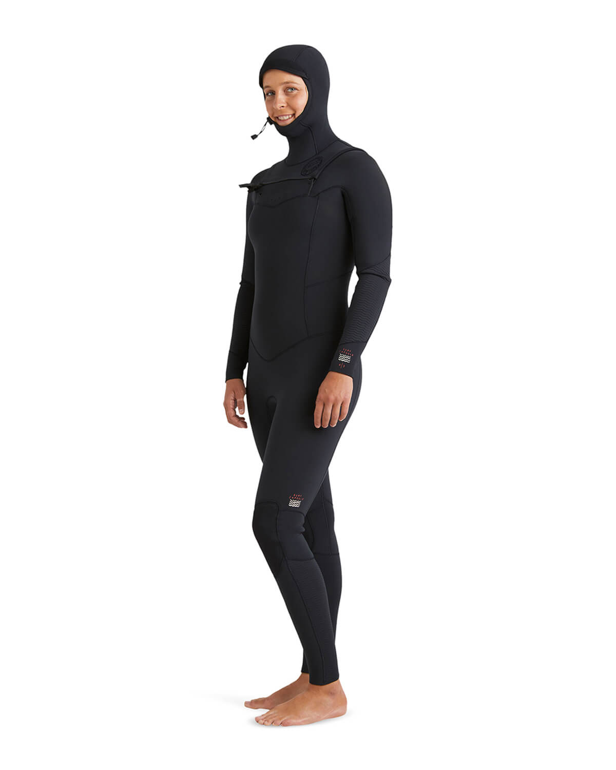 4/3mm Women's Billabong SALTY DAYZ Natural Upcycler CZ Hooded Fullsuit