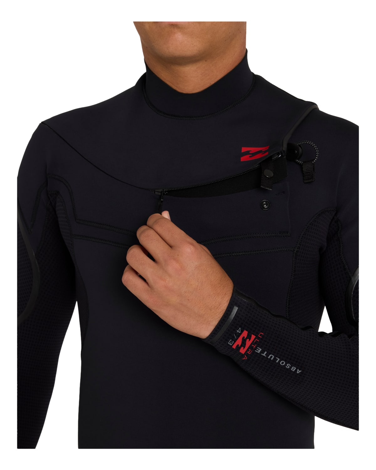 
4/3mm Men's Billabong ABSOLUTE Ultra Fullsuit - Chest Zip, image 6 of 6