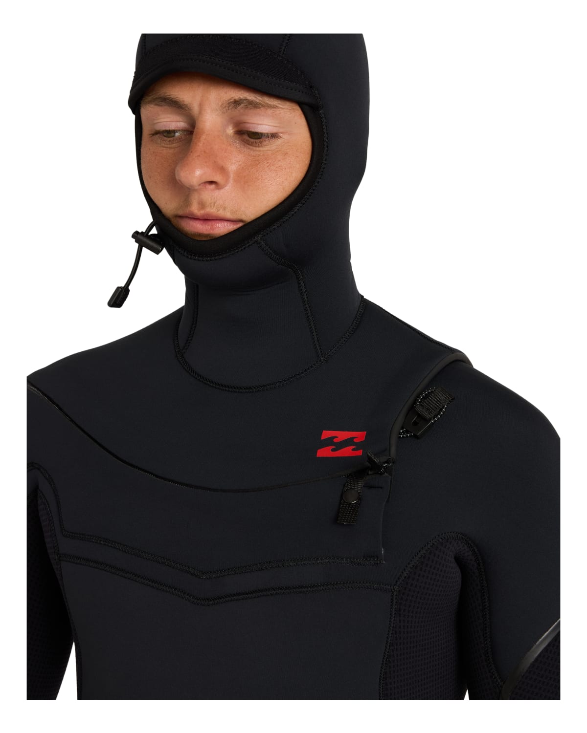
5/4mm Men's Billabong ABSOLUTE Ultra Chest-Zip Hooded Fullsuit, image 4 of 6