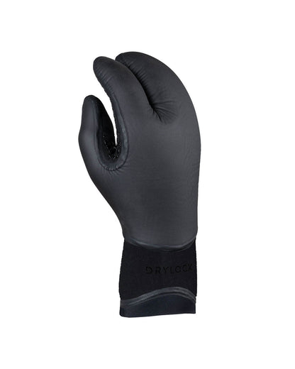 Xcel Drylock Texture Skin 5mm 3 Finger Gloves, Black / XL