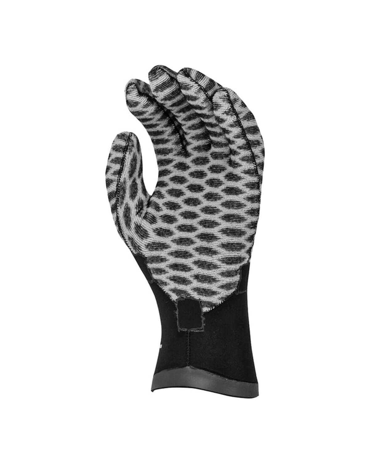 xcel handschuhe Xcel Drylock Texture Skin 5 Finger 5mm Gloves-Black