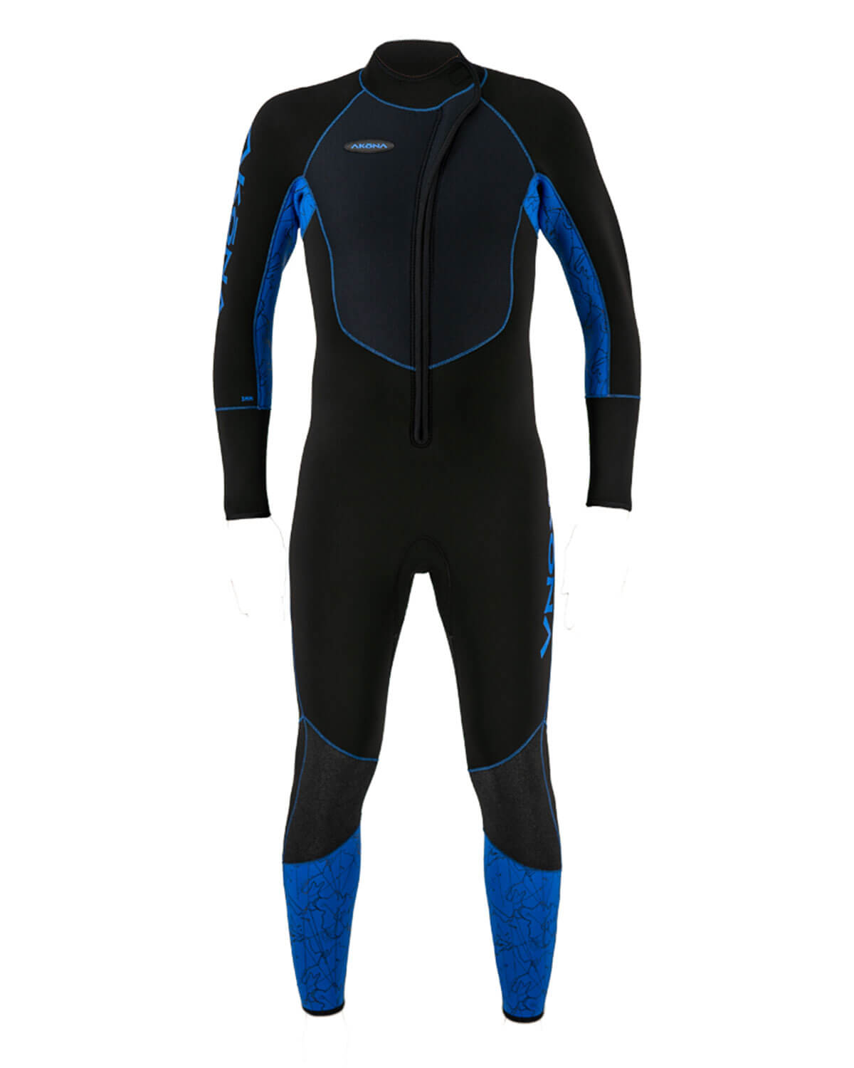 3mm Men's AKONA EXPLORE Front Zip Fullsuit