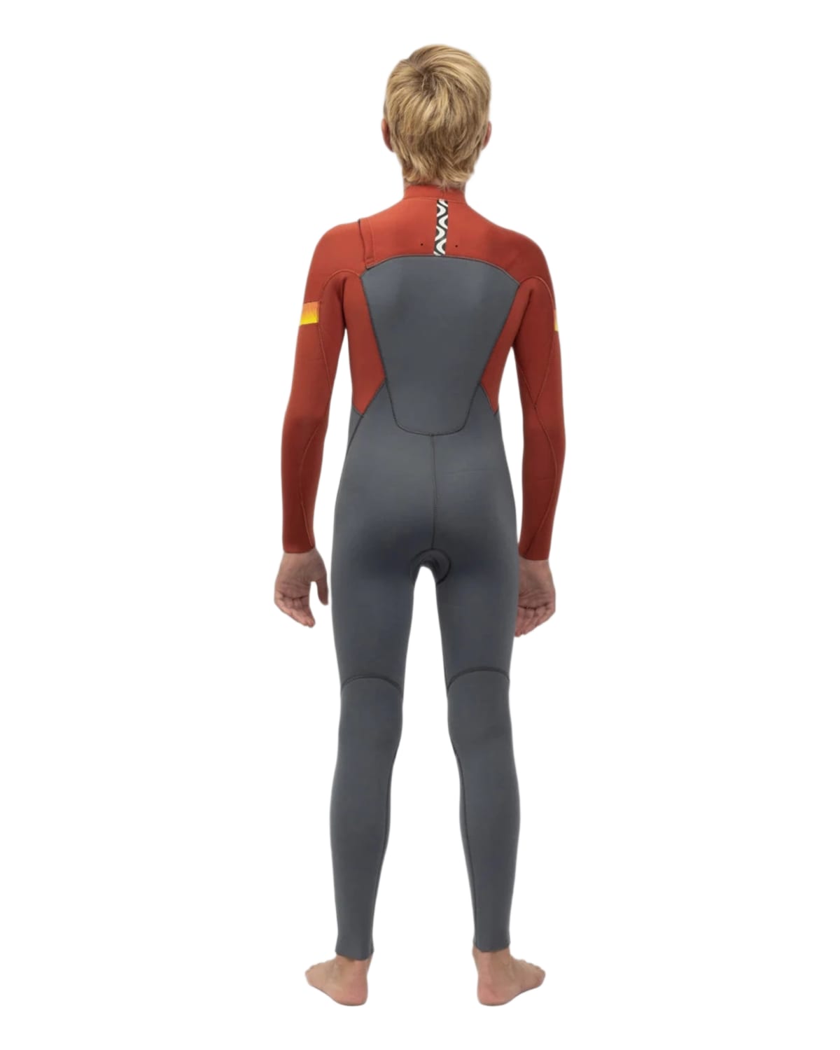 
4/3mm Boy's Vissla RADITUDE C/Z Fullsuit, back view