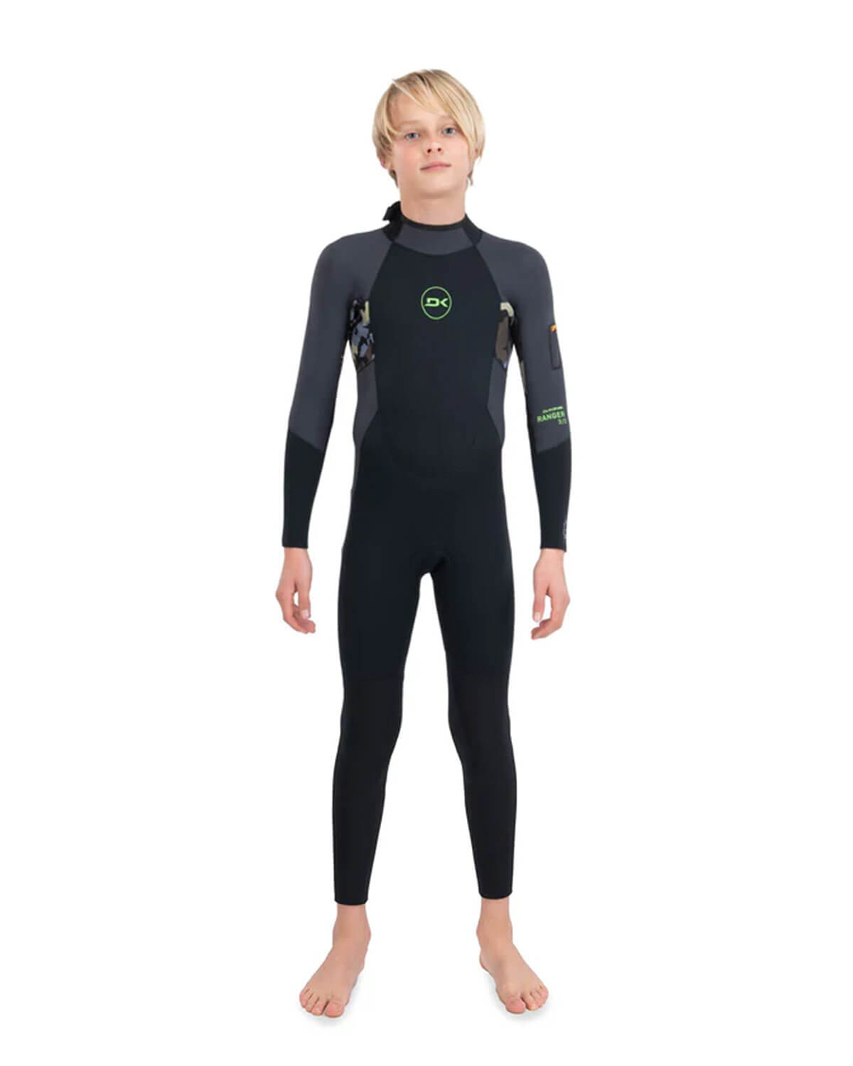 3/2mm Kids' & Junior's Dakine RANGER SURF HYBRID B/Z Fullsuit