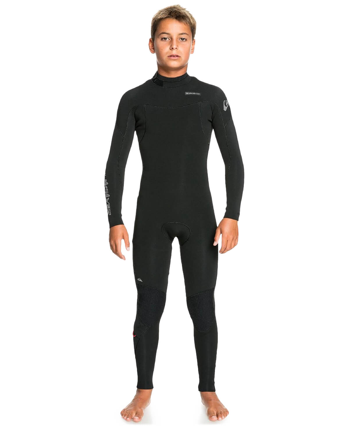 週末SALE！Quiksilver フルスーツ 130サイズ 青黒 Quiksilver 25 QUIKSILVER クイックシルバー フルスーツ