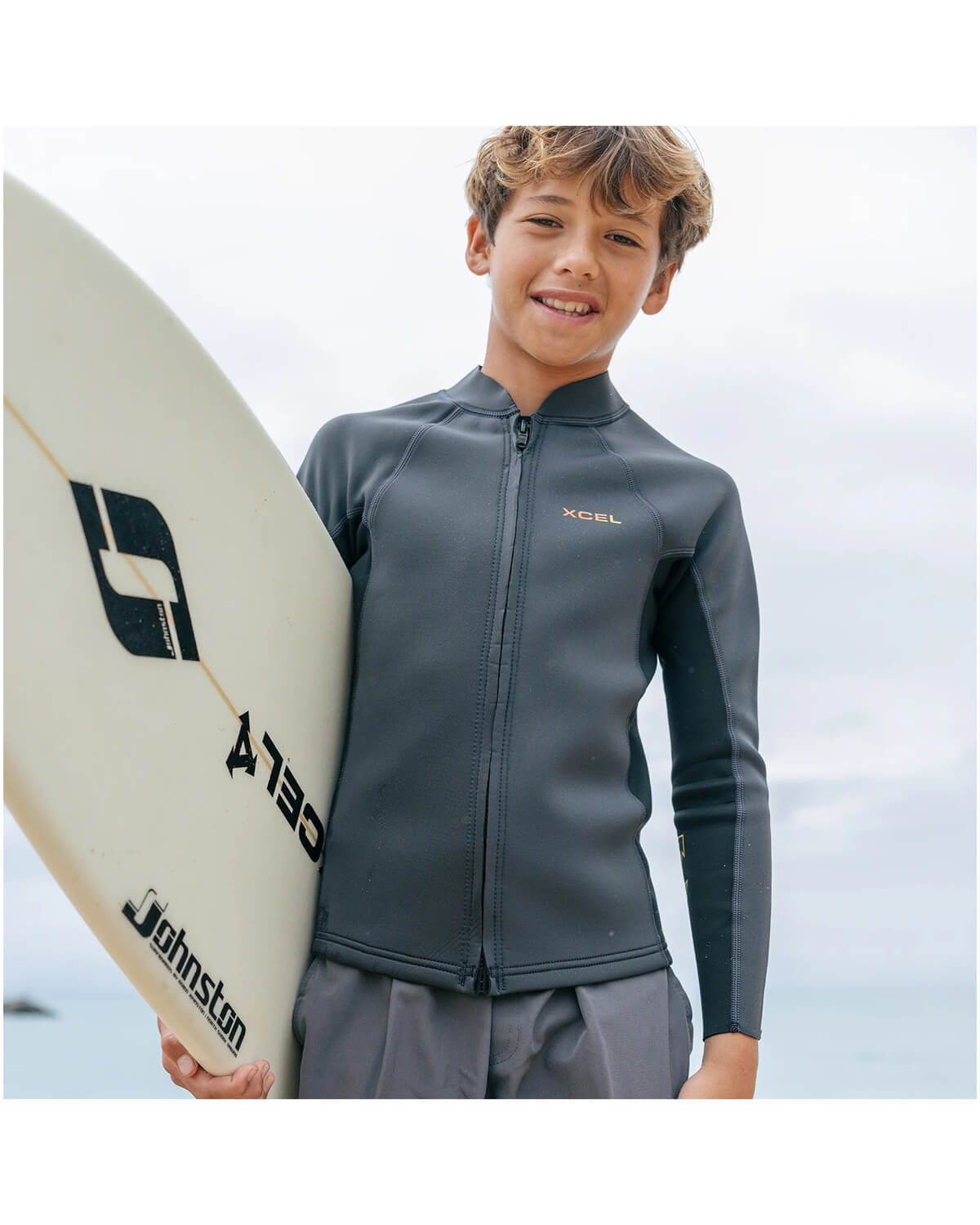 2/1mm Kid's & Juniors' XCEL AXIS Front Zip Jacket