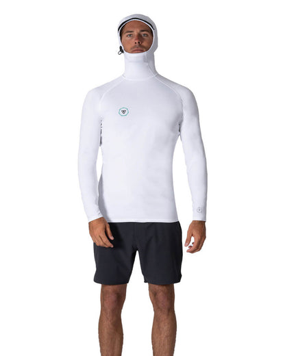 Men's Vissla WARM SEAS ECO Hooded L/S Rash Guard
