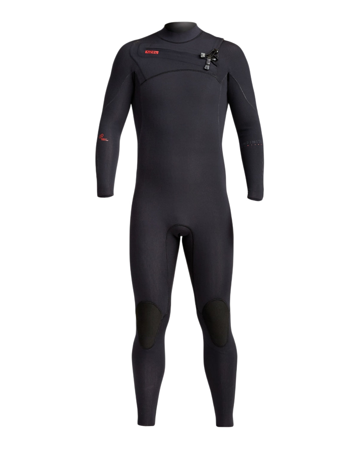 
4/3mm Men's XCEL INFINITI Fullsuit - Chest Zip, Black 2