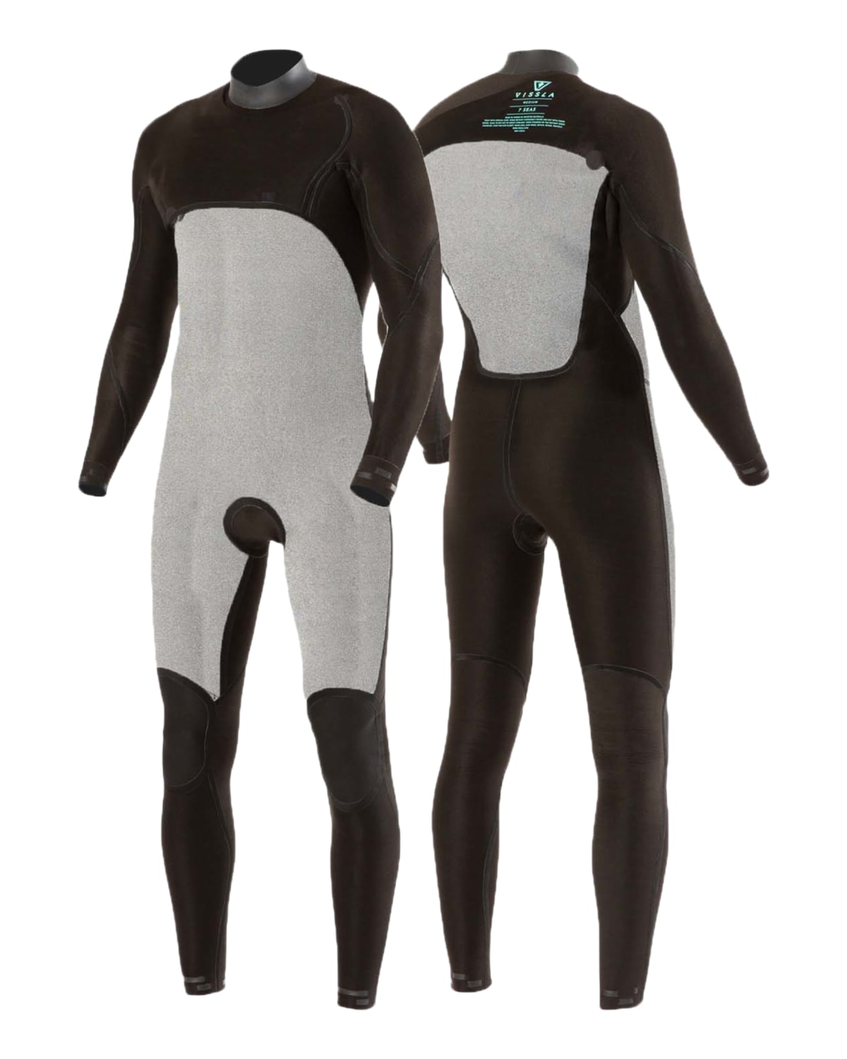 
4/3mm Men's Vissla 7 SEAS COMP C/Z Fullsuit, image 13 of 9