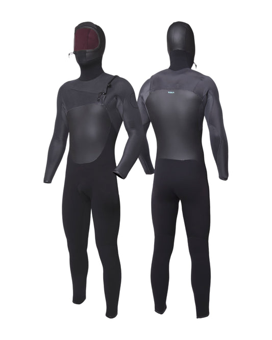 5/4mm Men's Vissla HIGH SEAS Hooded Fullsuit