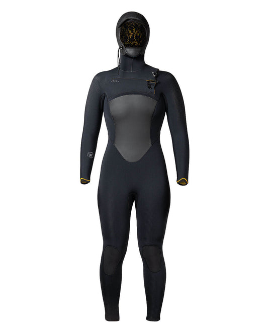 6/5mm Women's Xcel DRYLOCK C/Z Hooded Fullsuit