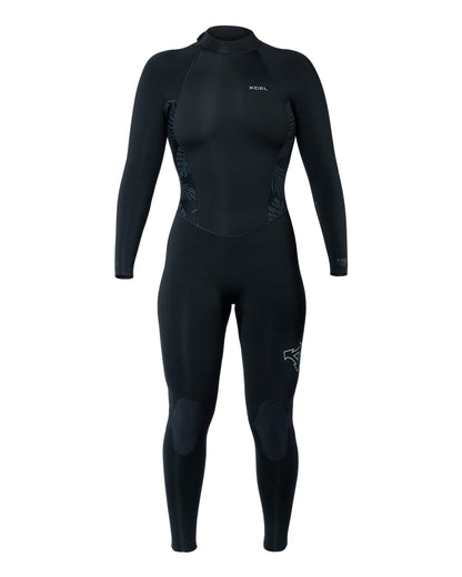 4/3mm Women's XCEL AXIS Back Zip Fullsuit
