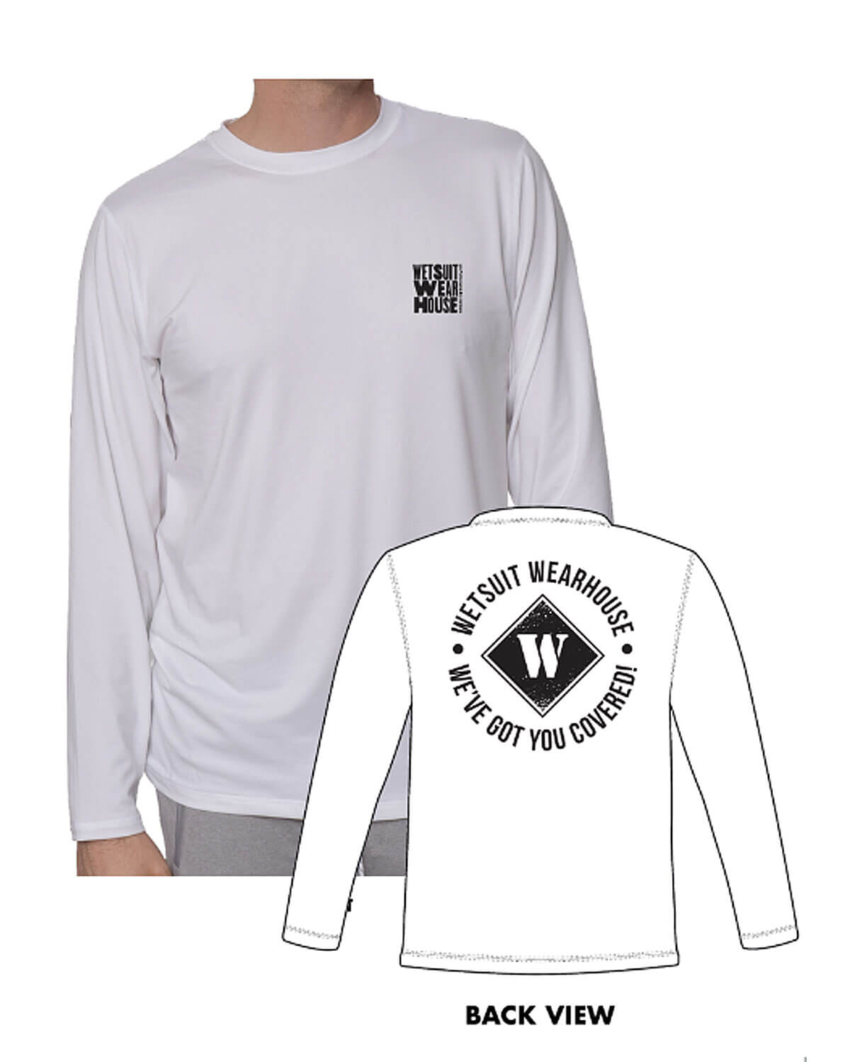 WETSUIT WEARHOUSE SIGNATURE Relaxed Fit L/S Rashguard