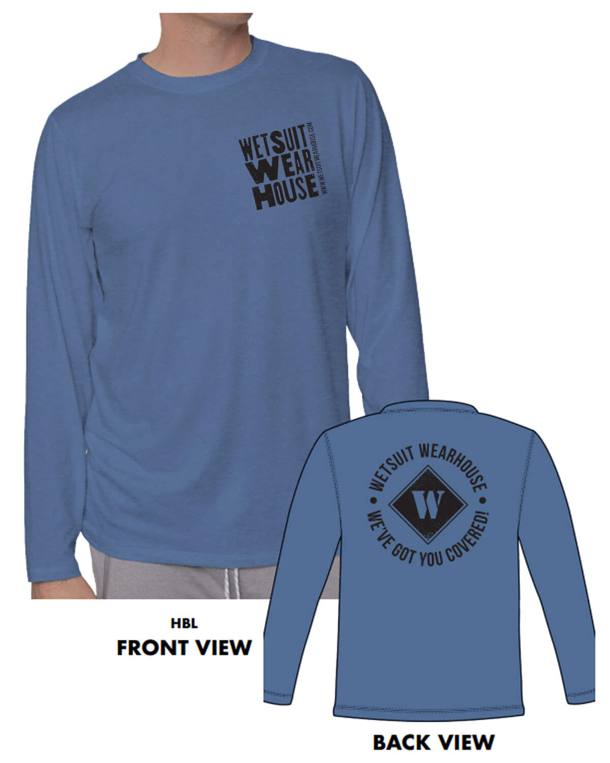WETSUIT WEARHOUSE SIGNATURE Relaxed Fit L/S Sun Shirt