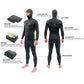 6/4mm Men's Dakine Cyclone Hooded Zip Free Fullsuit