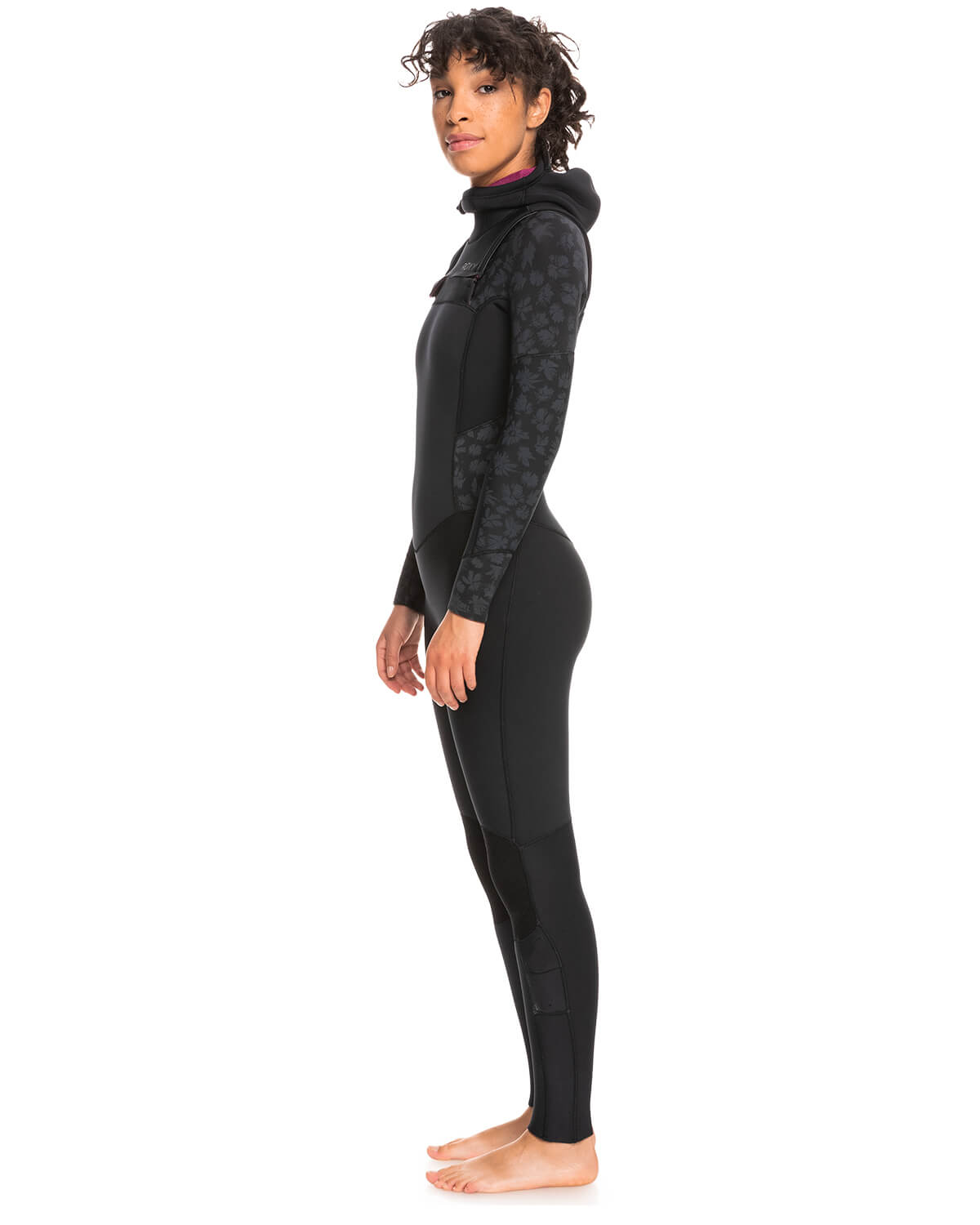 5 4 3mm Women s Roxy SWELL SERIES Hooded Chest Zip Wetsuit Wetsuit 5-4-3mm-women-s-roxy-swell-series-hooded-chest-zip-wetsuit-wetsuit