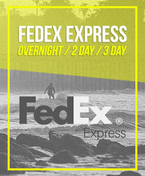 FedEx Express Overnight shipping at Wetsuit Wearhouse