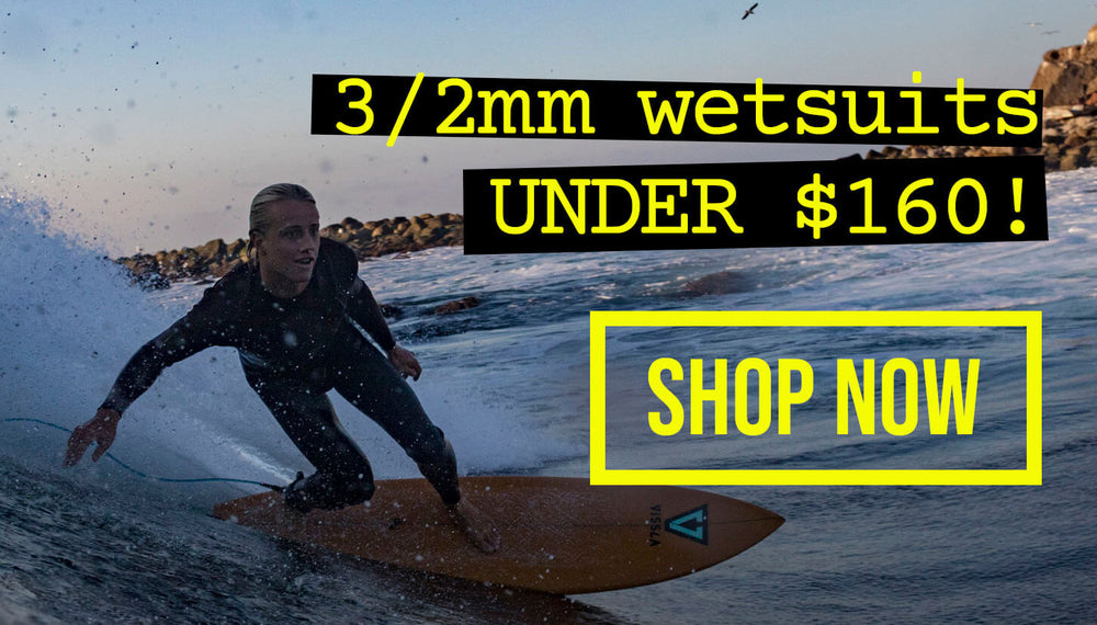 Shop 3/2mm wetsuits under $160