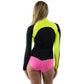 0.5mm Women's GlideSoul L/S Shorty Springsuit