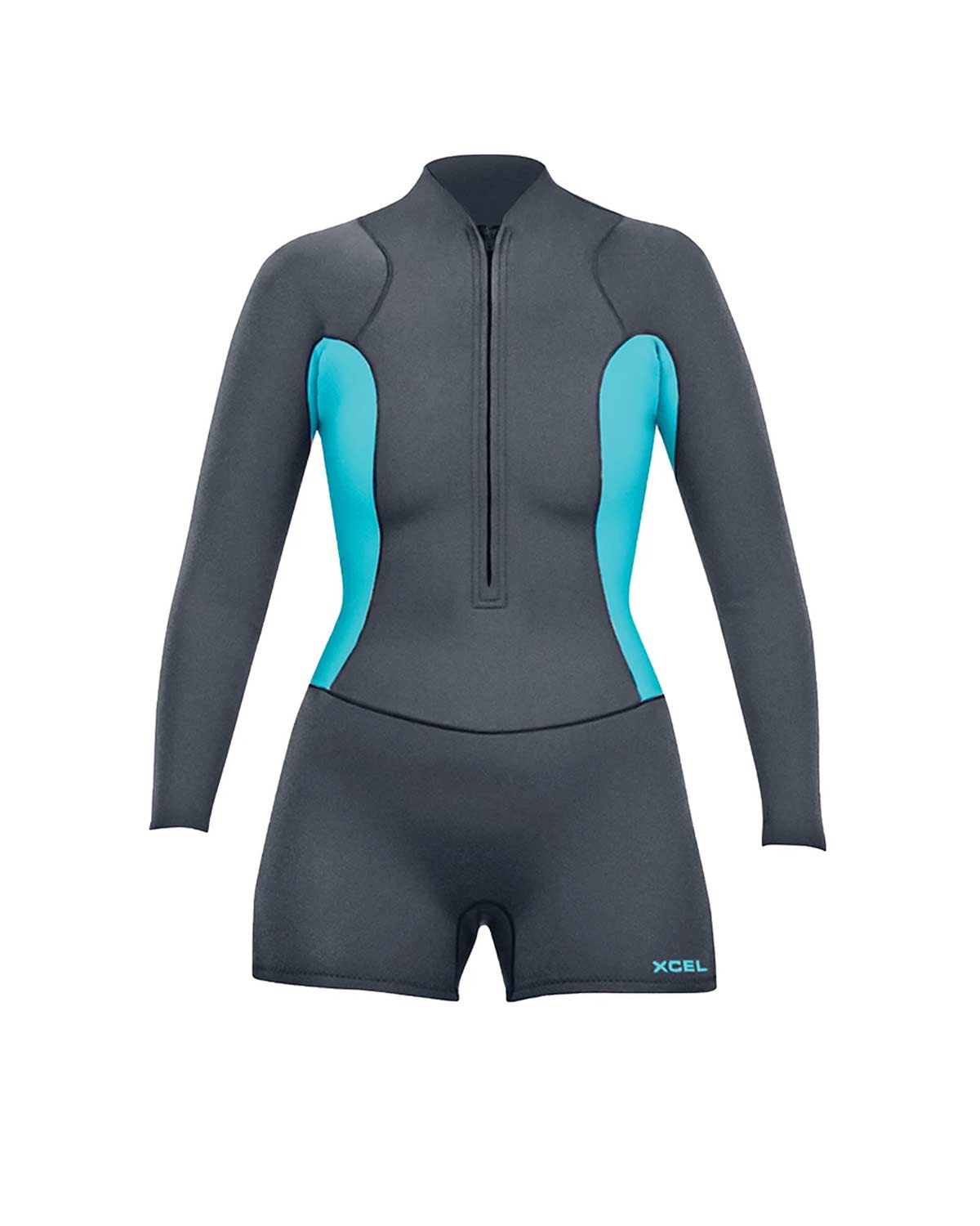 1.5/1mm Women's XCEL AXIS Front Zip Long Sleeve Springsuit