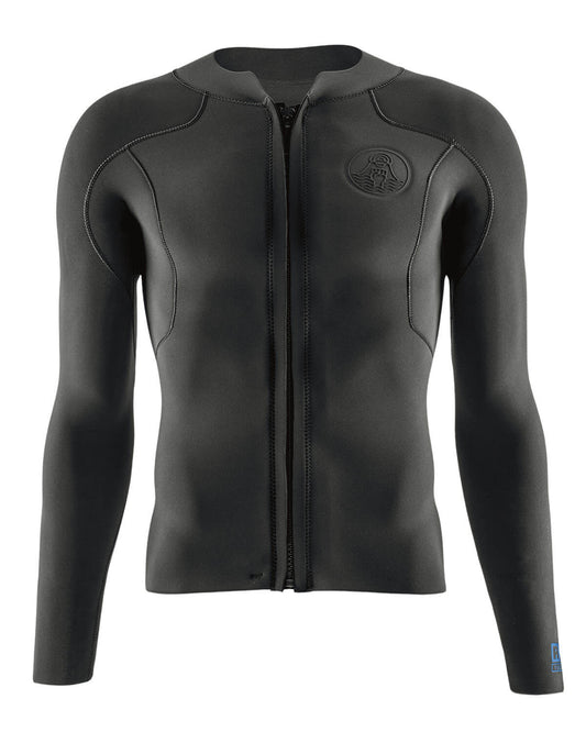 1.5mm Men's Patagonia R1 Lite Yulex Front-Zip Long-Sleeve Top