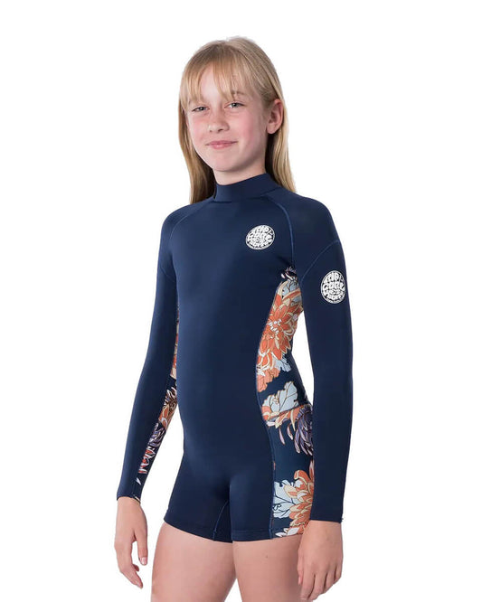 1.5mm Girl's Rip Curl DAWN PATROL L/S Springsuit