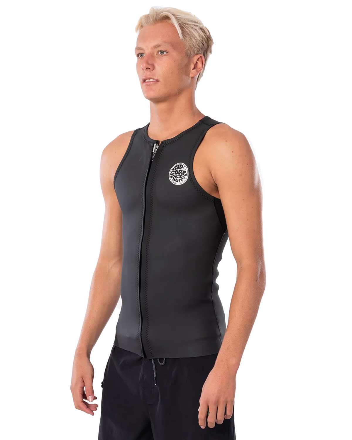 1.5mm Men's Rip Curl DAWN PATROL Sleeveless Front Zip Wetsuit Vest
