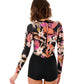 1mm Women's Rip Curl G-BOMB L/S Boyleg Springsuit
