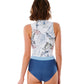 1mm Women's Rip Curl G-BOMB Sleeveless Front Zip Springsuit
