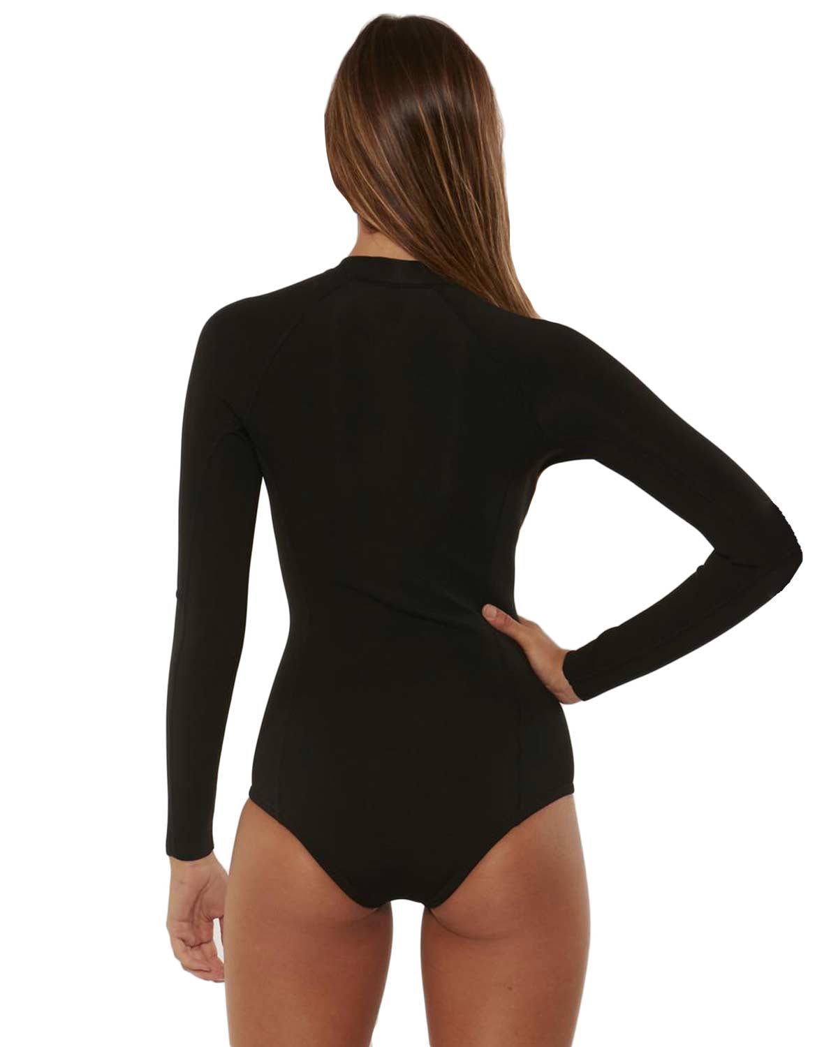 Competition Swim-Dive Jammers in Gloss Black Stretch vinyl/nylon/lycra