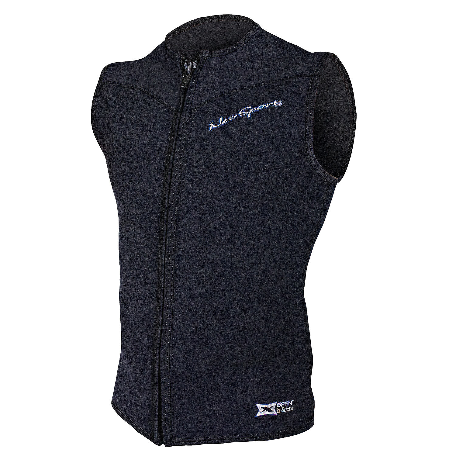 2.5mm Men's NeoSport Wetsuit Vest - Front Zip
