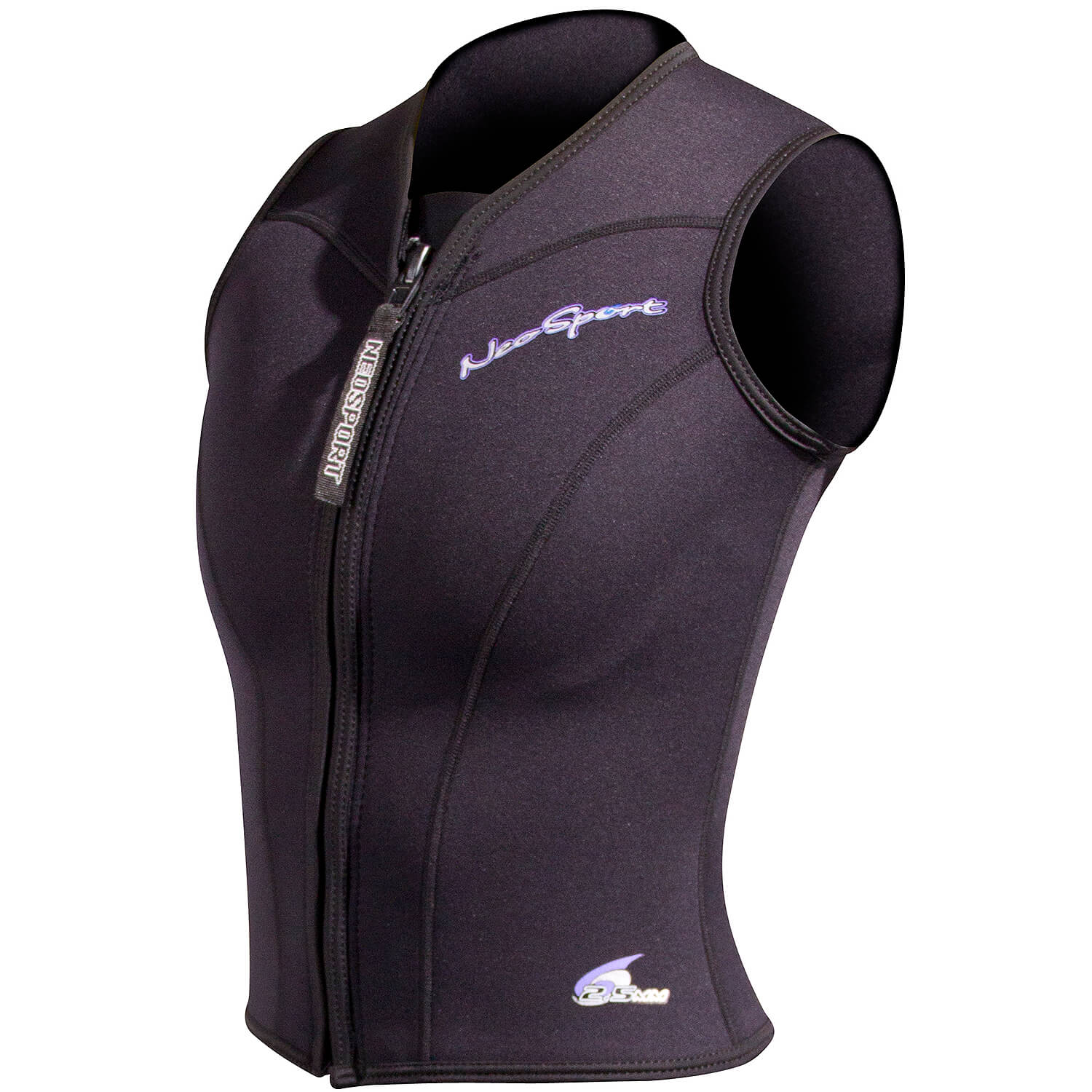 2.5mm Women's NeoSport Wetsuit Vest - Front Zip