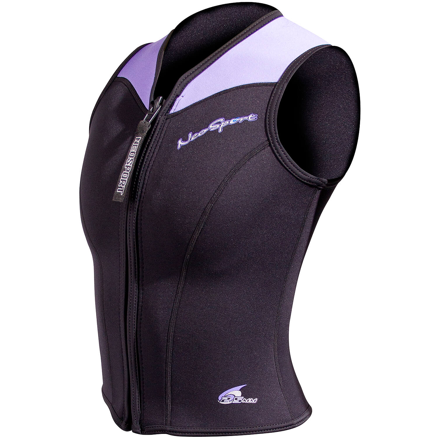 2.5mm Women's NeoSport Wetsuit Vest - Front Zip