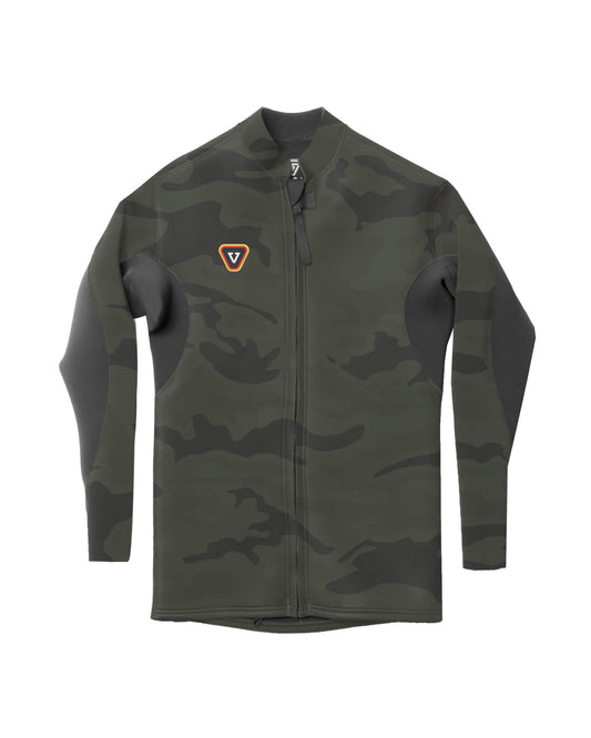 2mm Boy's Vissla THE TRIP Front Zip Wetsuit Jacket