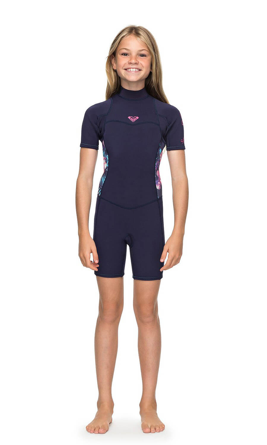2mm Kid's & Junior's Roxy SYNCRO Shorty Springsuit