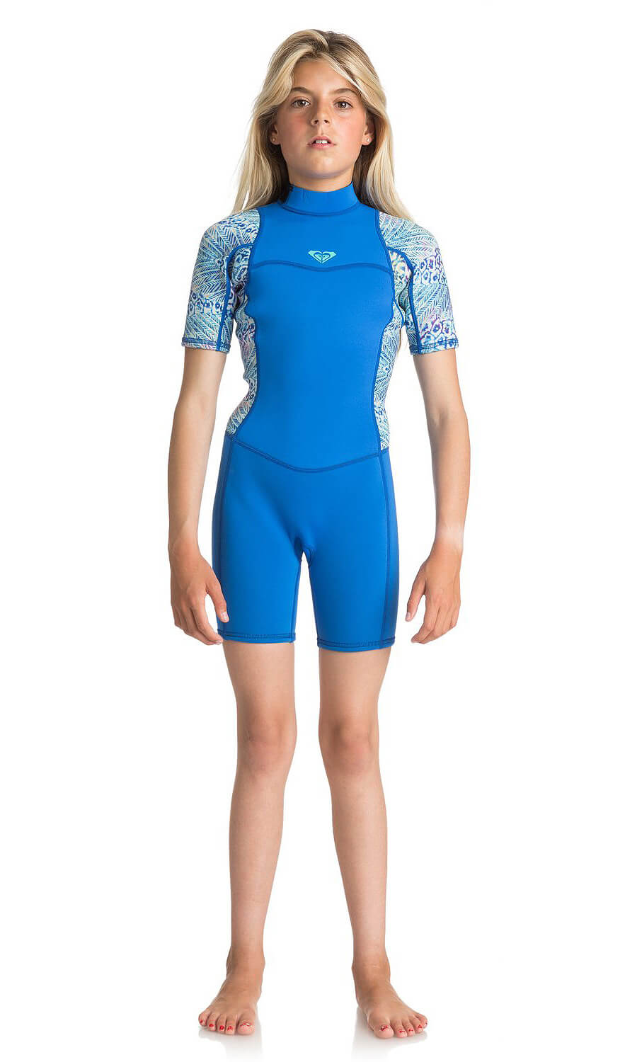 2mm Kid's & Junior's Roxy SYNCRO Shorty Springsuit