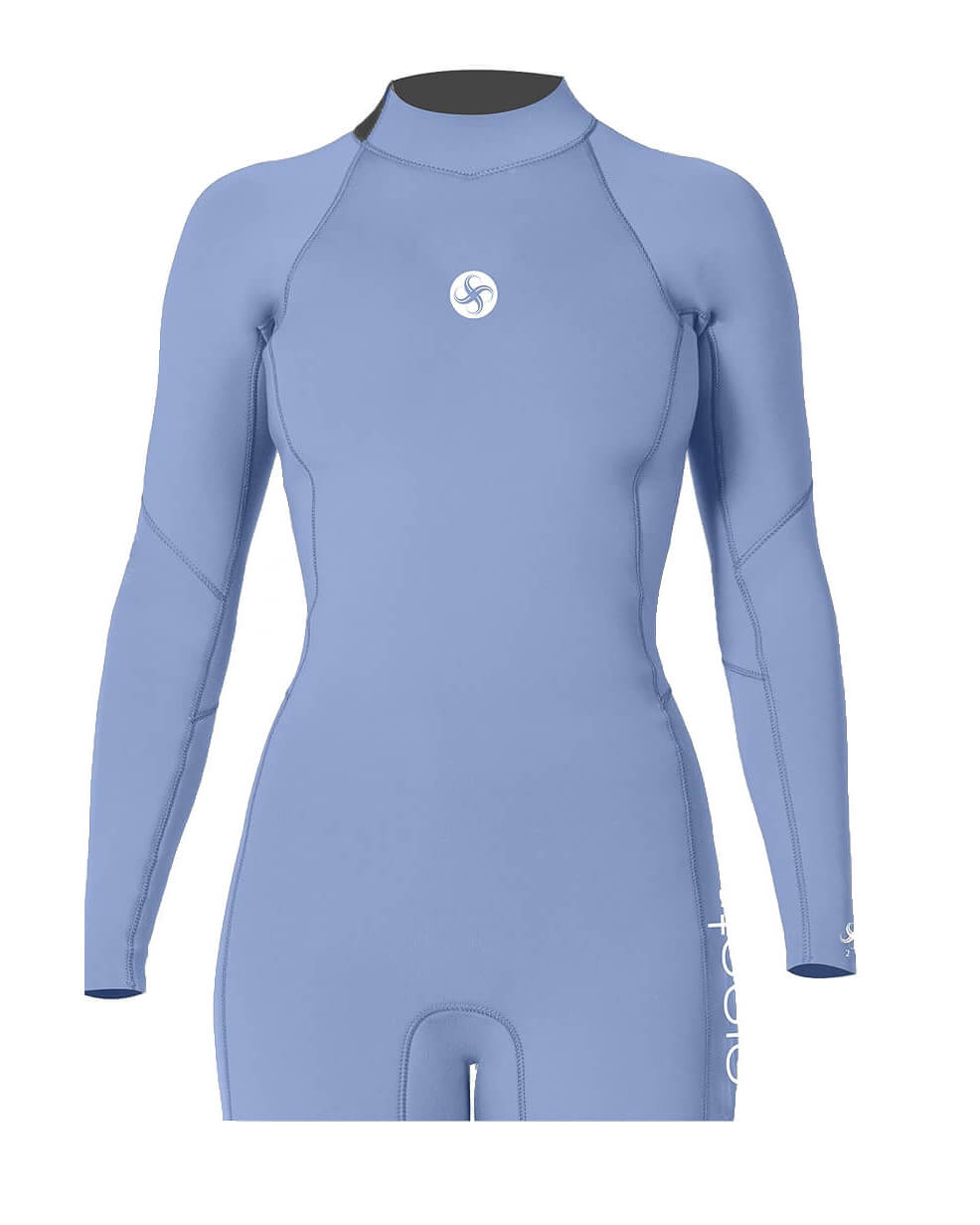 2mm Girl's Sisstrevolution 7 SEAS L/S Springsuit