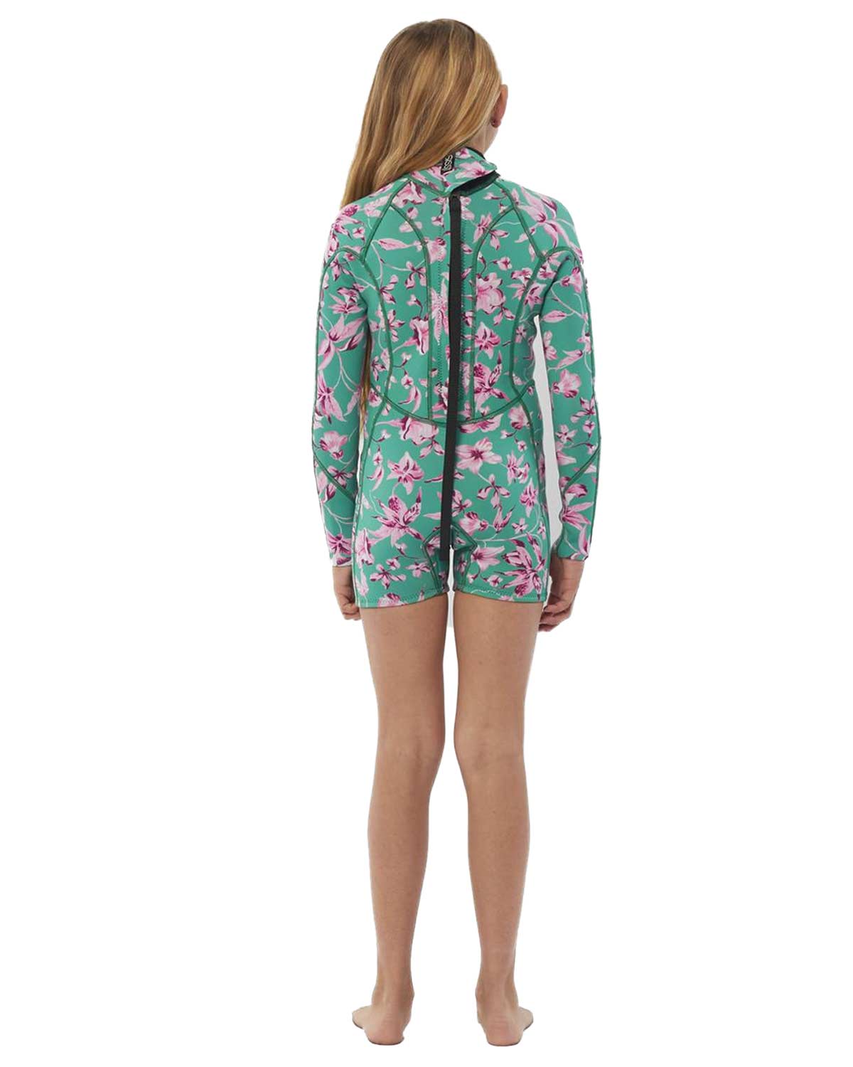 2mm Girl's Sisstrevolution 7 SEAS L/S Springsuit