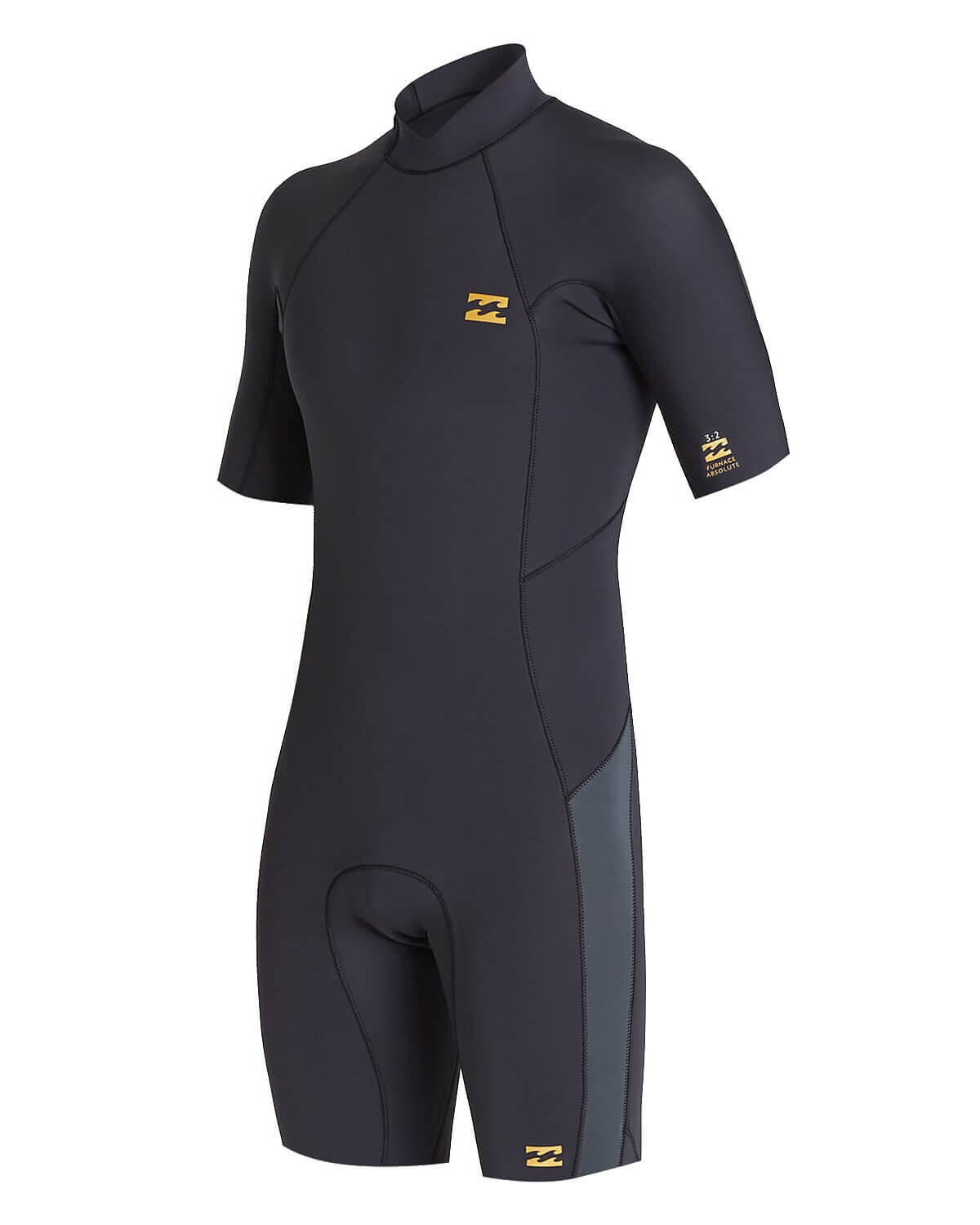 2mm Men's Billabong ABSOLUTE S/S Springsuit - Flatlock