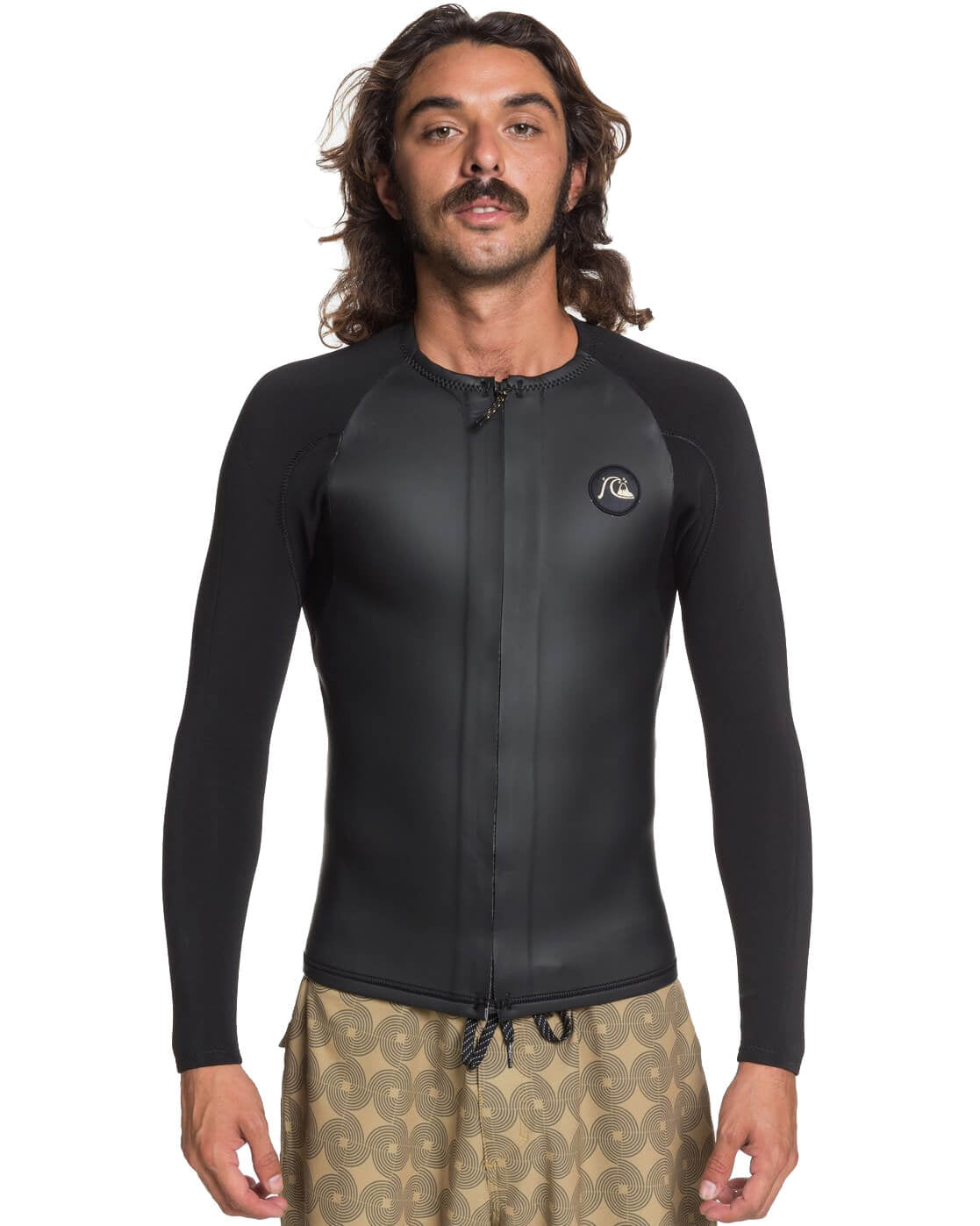 2mm Men's Quiksilver HIGHLINE LIMITED Front-Zip Jacket