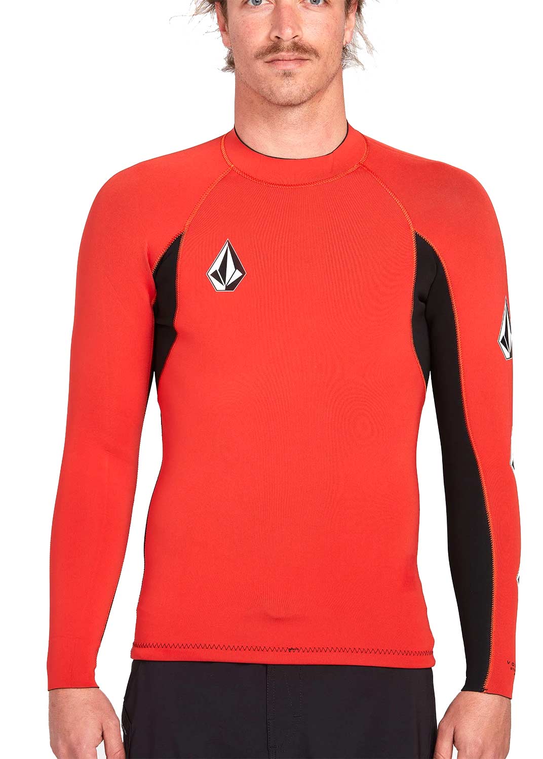 Veste De Survêtement Homme Volcom - Taille XL - Couleur Orange/Pierre - 2 Mm - Neuf Avec étiquette