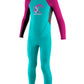 2mm Toddler's & Kid's O'Neill REACTOR 2 Full Wetsuit - Girls