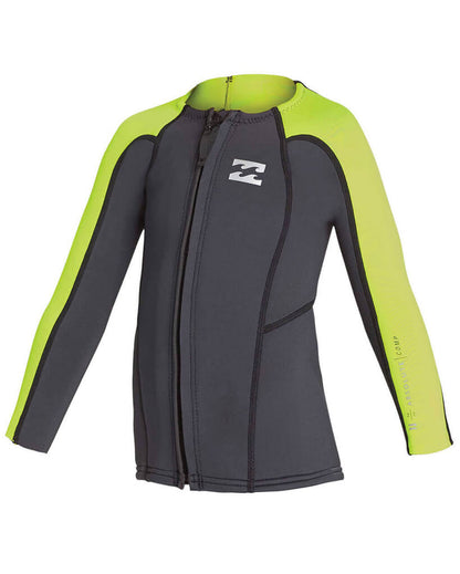 2mm Toddler's Billabong ABSOLUTE Front Zip Jacket